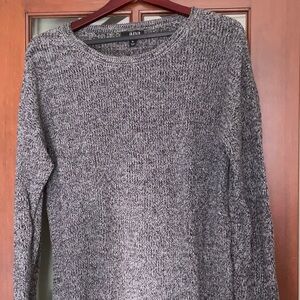 Beautiful black and white sweater